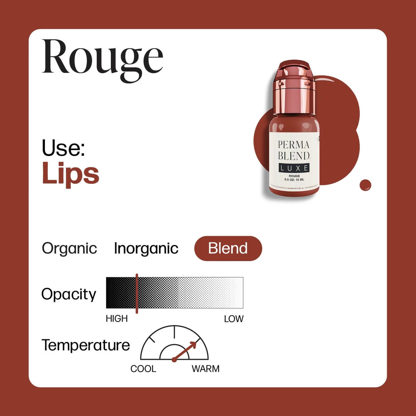 Permablend LUXE- rouge