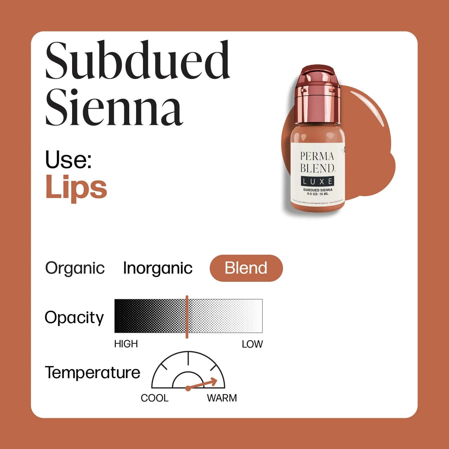 Permablend LUXE- subdued sienna