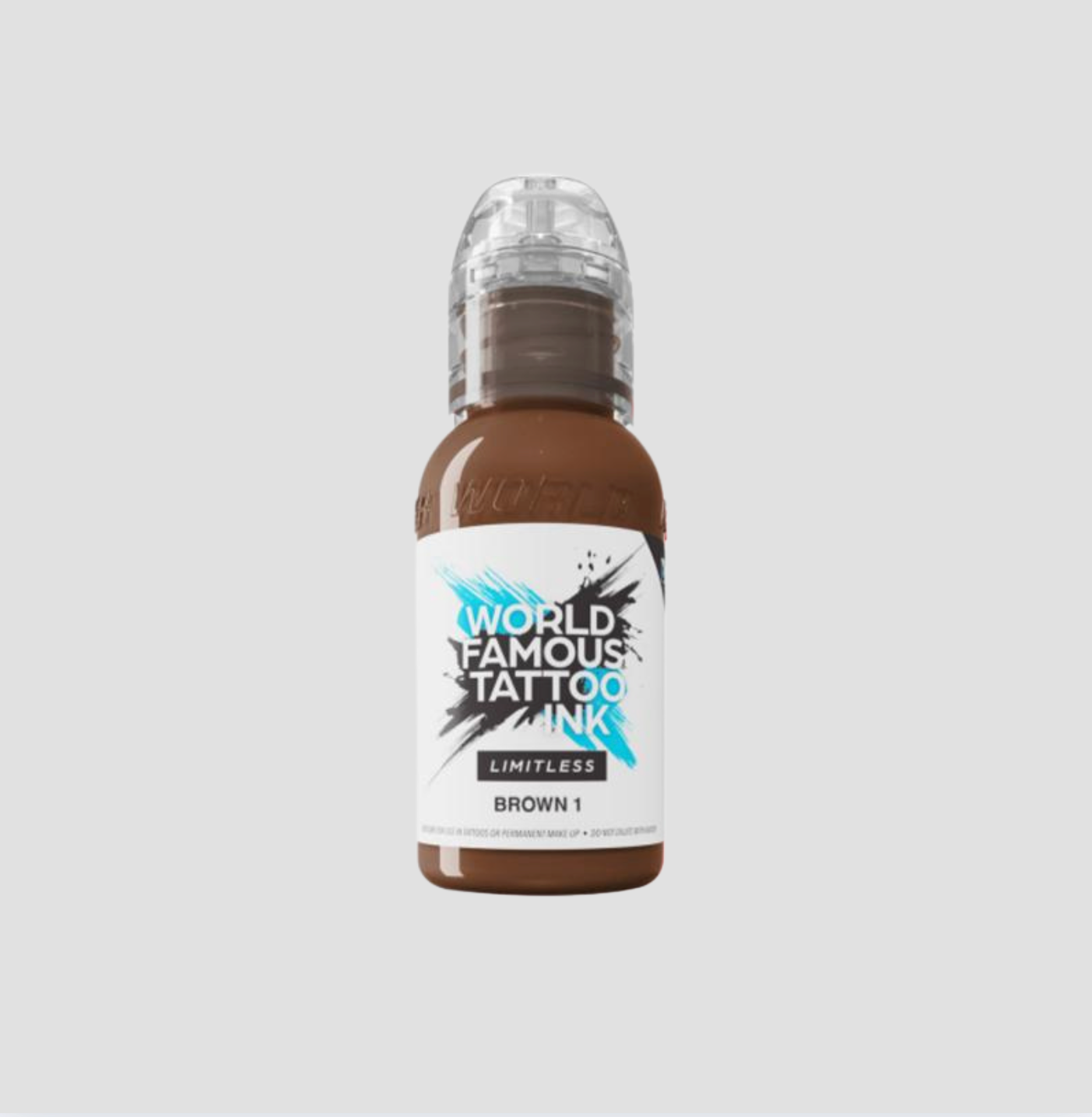 World Famous Limitless Tattoo Ink - Brown 1 30ml