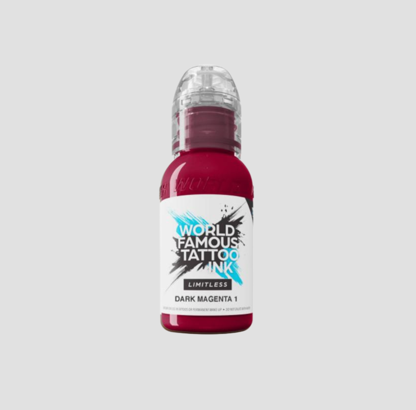 World Famous Limitless Tattoo Ink - Dark Magenta 1 30ml