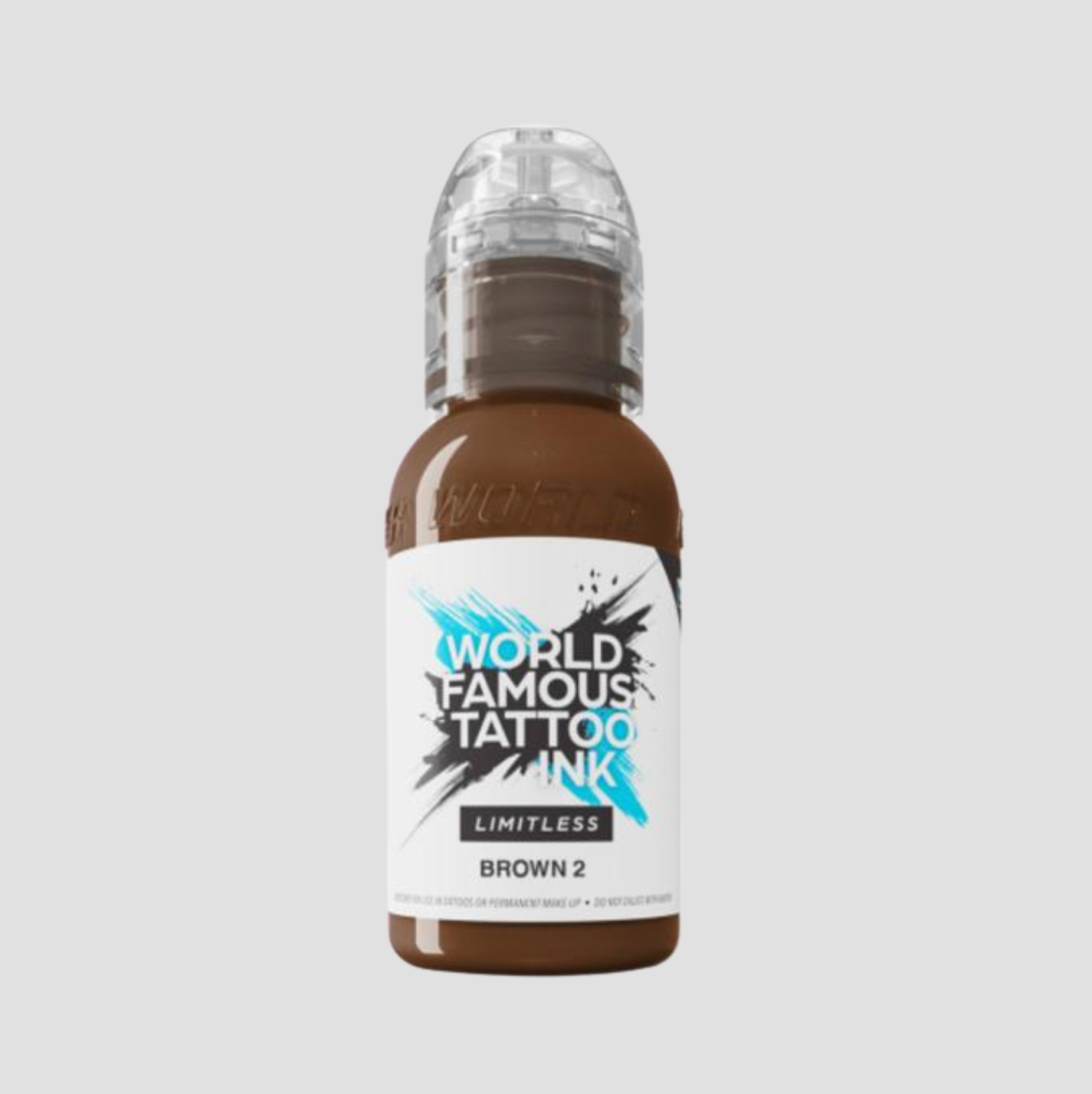 World Famous Limitless Tattoo Ink - Brown 2 30ml