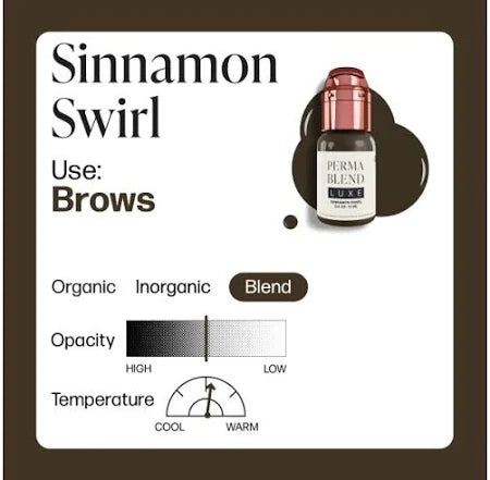 PERMABLEND Luxe PMU Ink - Sinnamon Swirl - 15ml